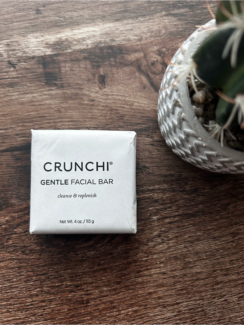 Gentle Facial Bar – White | Cleanse & Replenish